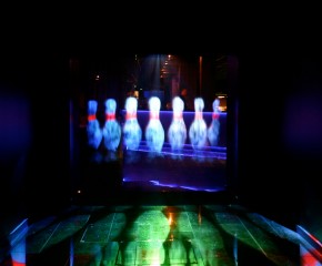 FogScreen Entrance at BowlCircus FogScreen Entrance at BowlCircus
